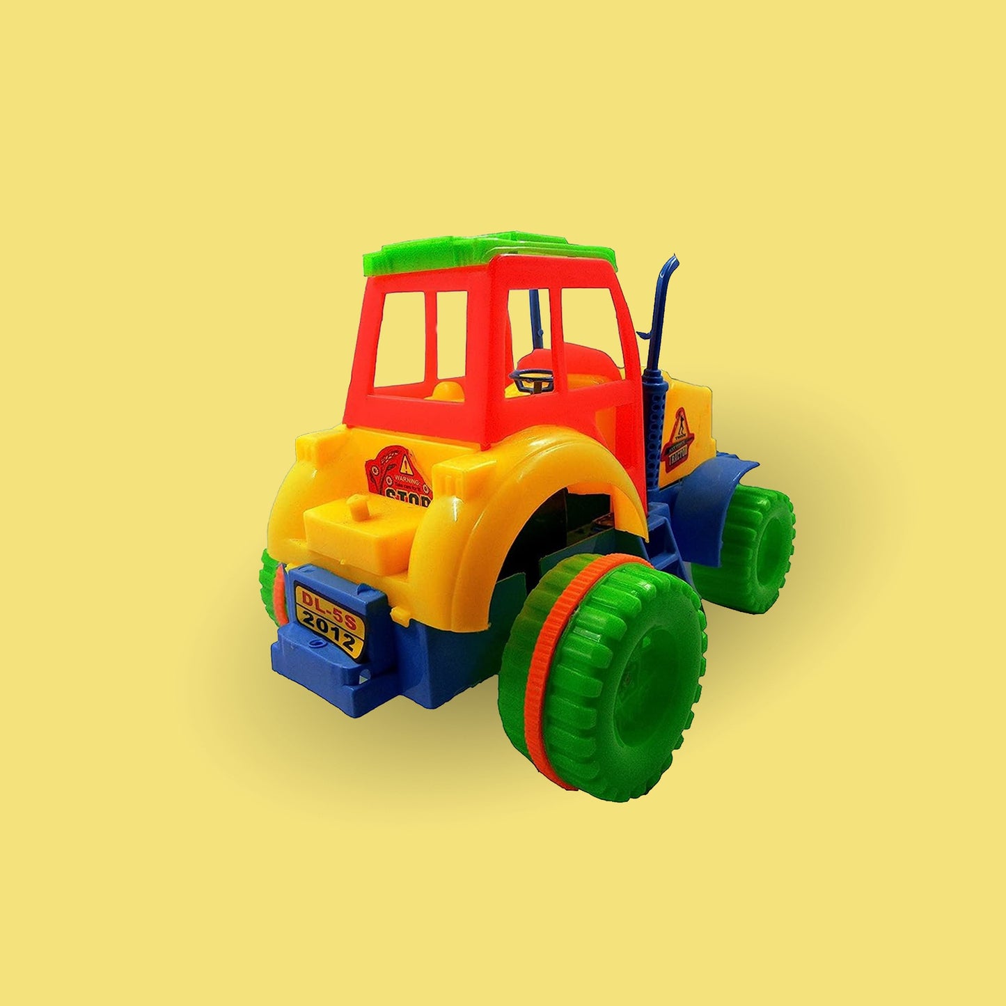 Friction Powered Plastic Toy Tractor