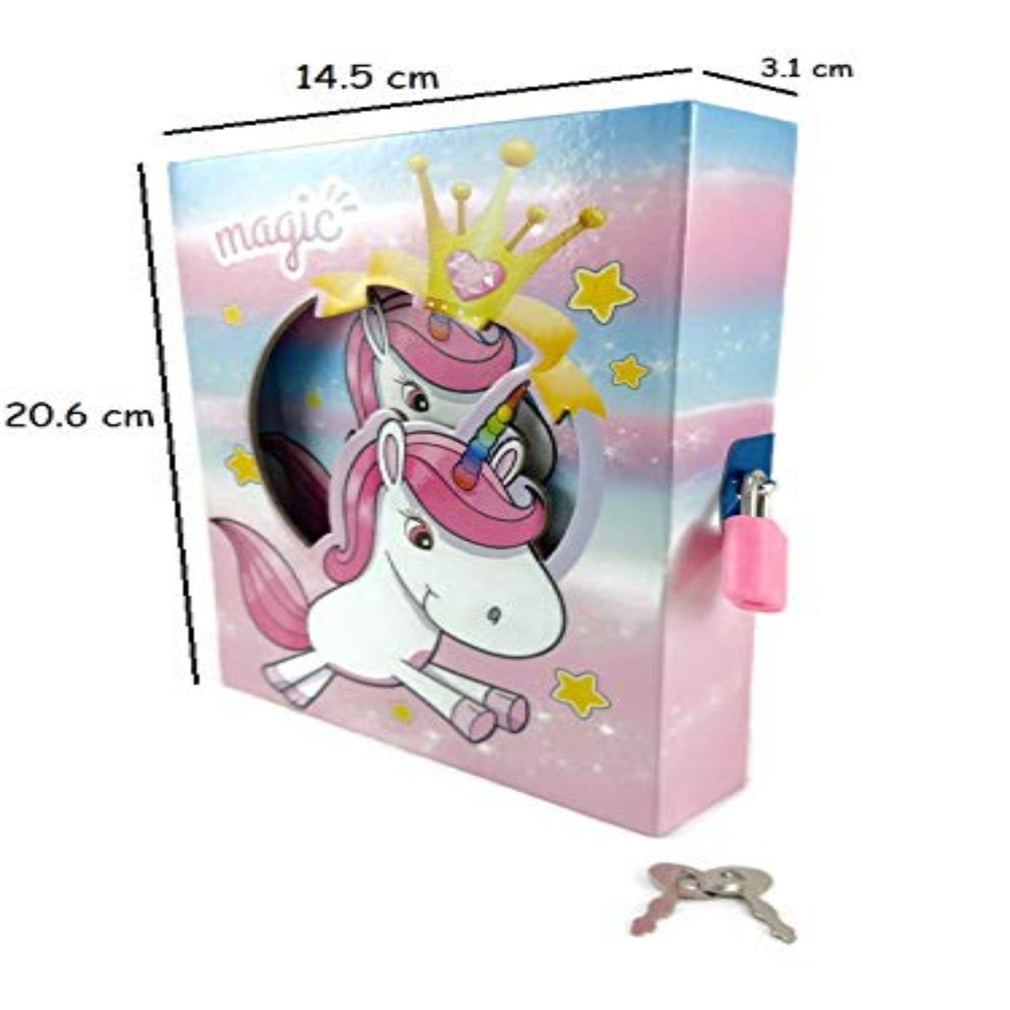 Min Qty:2 | Theme Based Lock Diary with Key