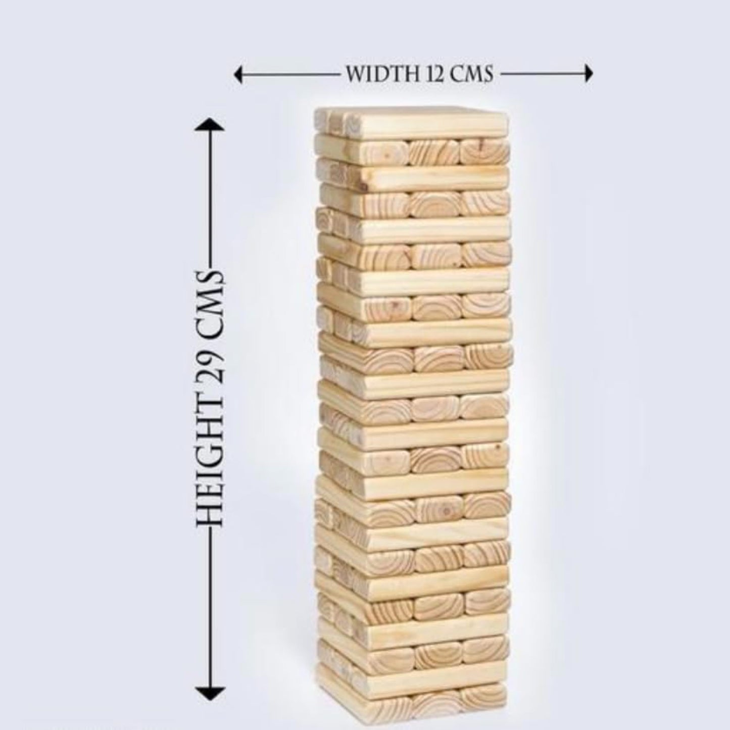 DC Tower Round Tumbling Box Classic Wooden Games