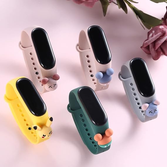 Min Qty:4 | Kids Teddy LED Digital Sport Watch / Wrist Band