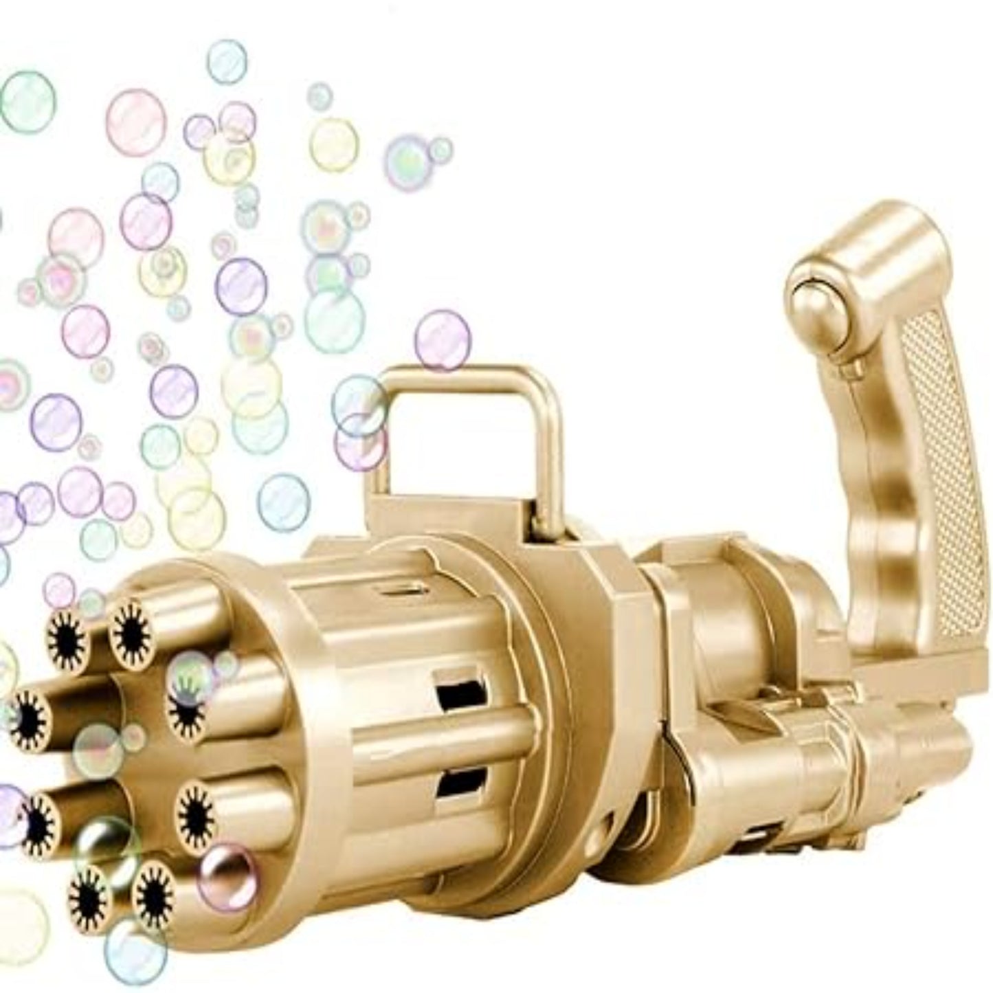 Min Qty:4 | Mini Gatling Electric Bubble Gun (Fun Games For Kids)
