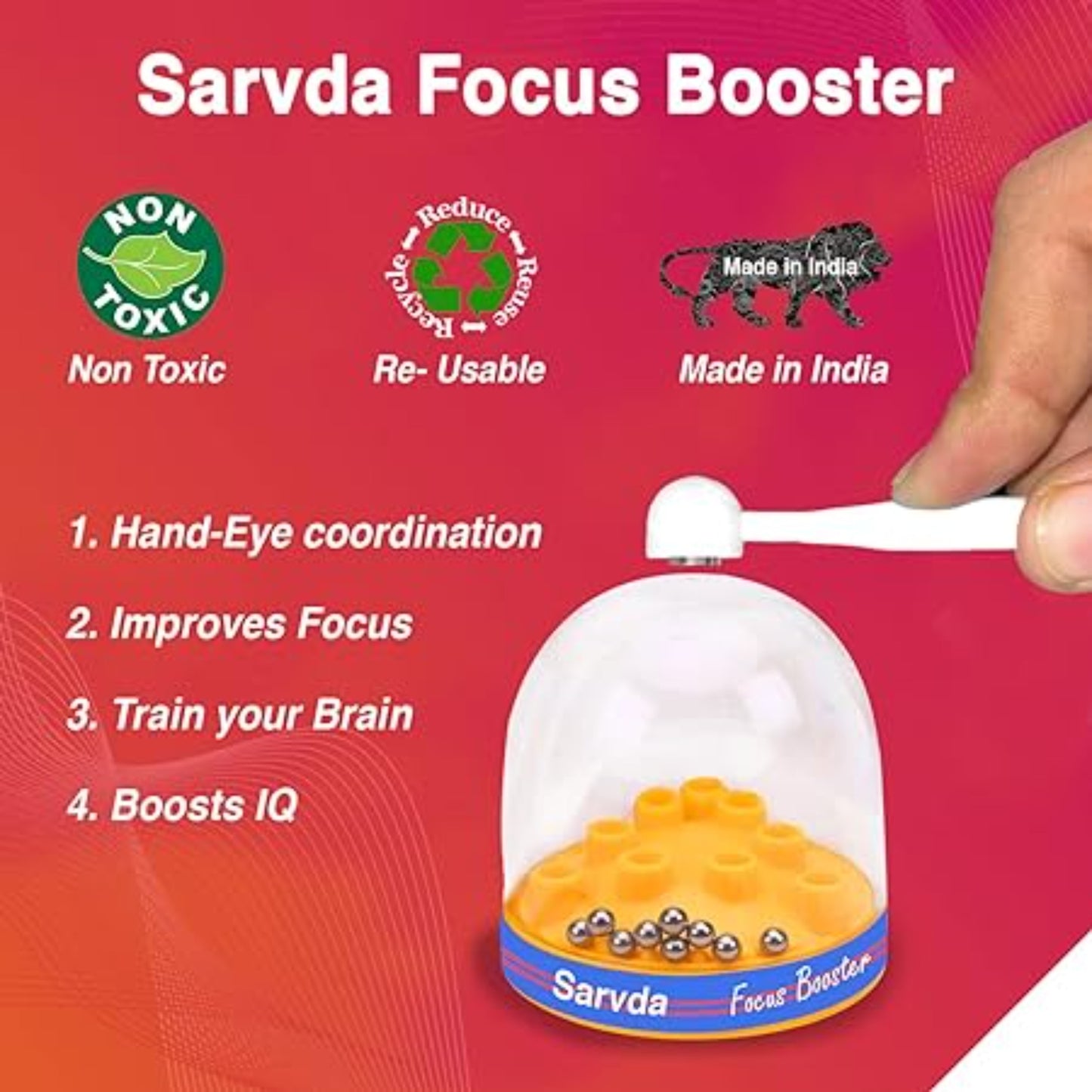 Min Qty: 6 | Focus Booster (Concentration Games)