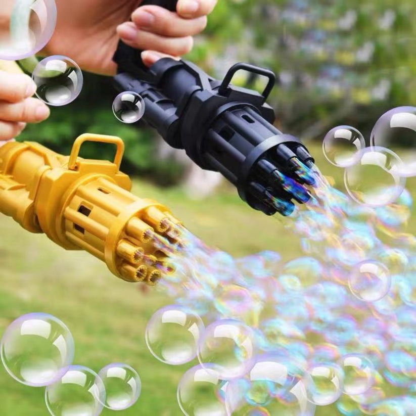 Mini Gatling Electric Bubble Gun
