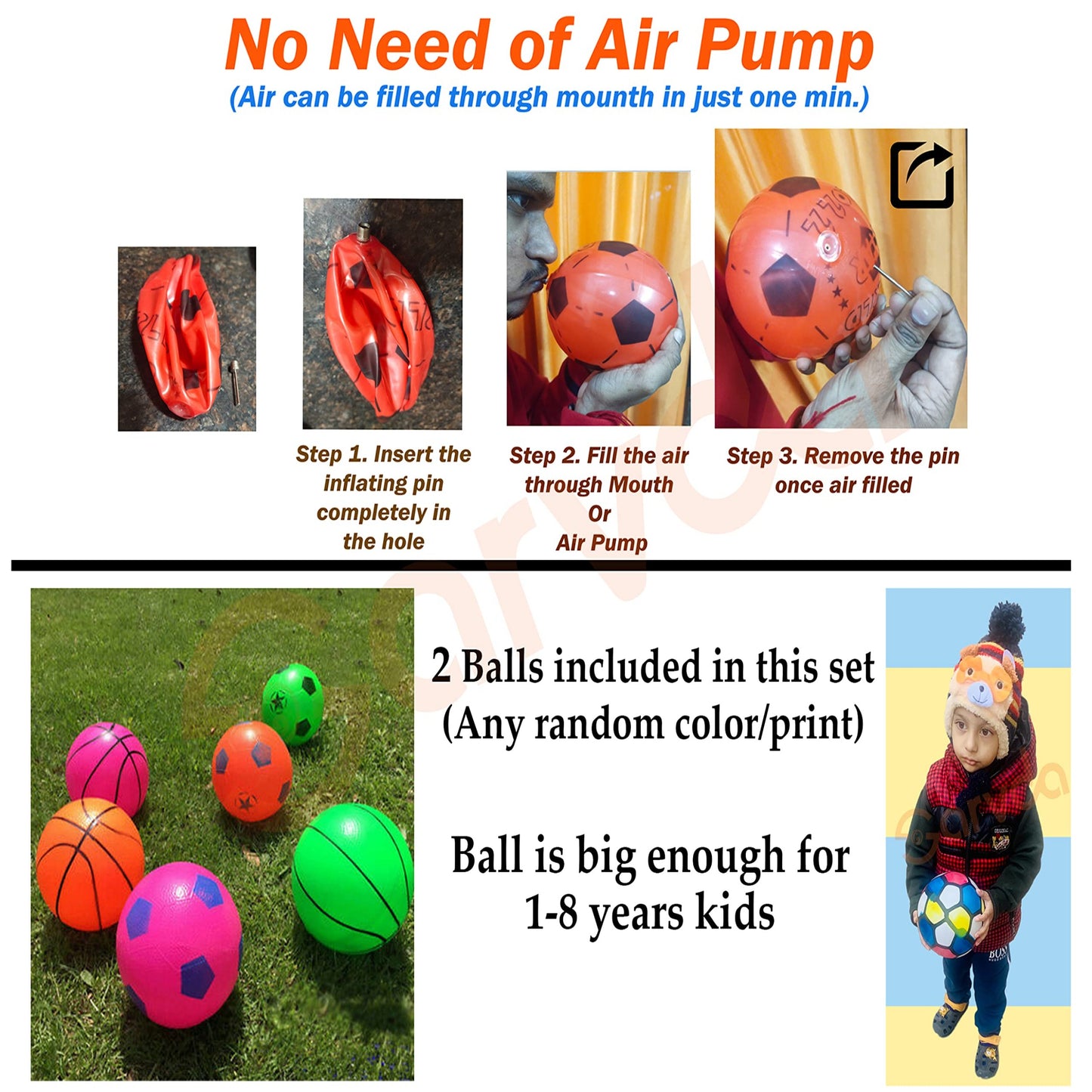 Sarvda Basket Ball for Kids with basketball board ring net