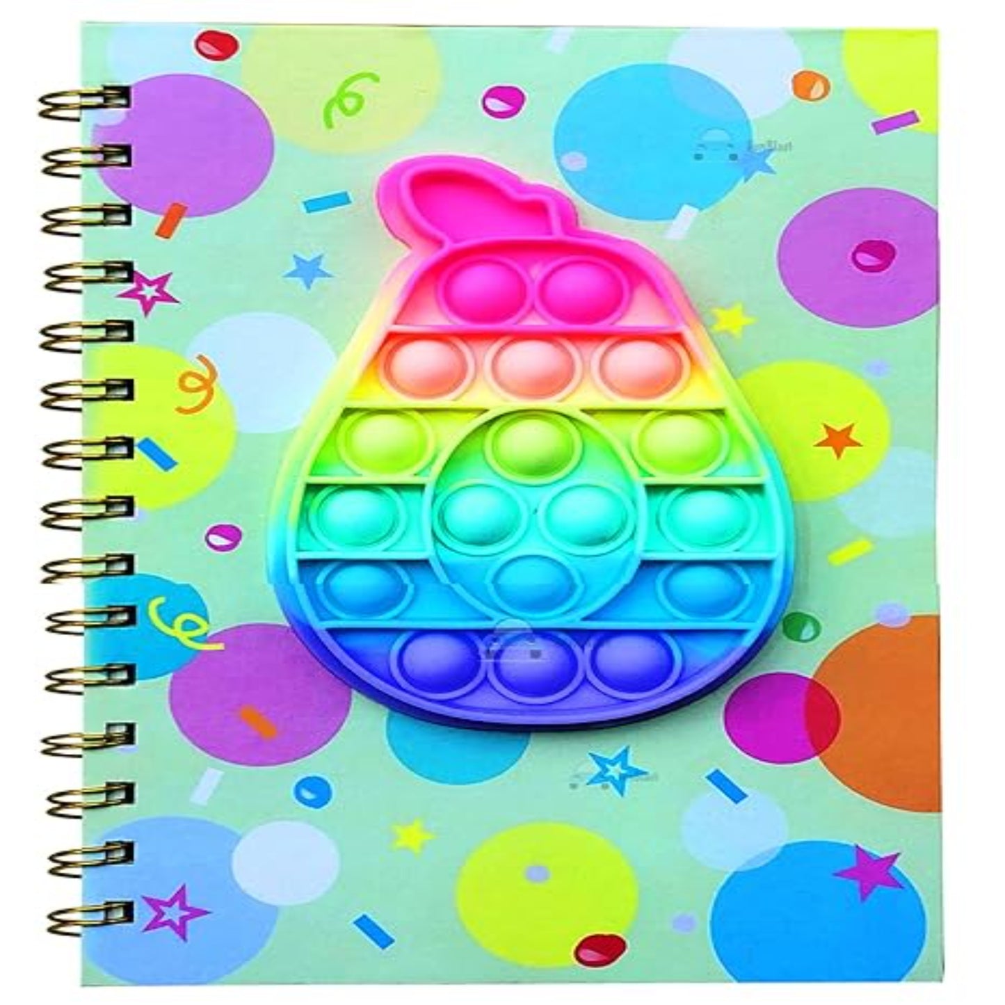 Min Qty:2 | Half Popit Dairy B5 Ruled 160 Pages(Multicolor)