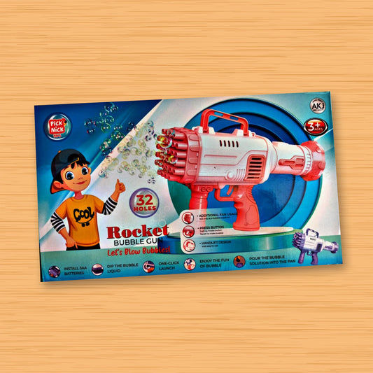 Bubble Maker for Kids with Bubble Solution