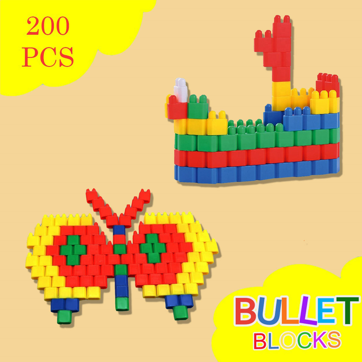 Bullet Blocks Educational Bullet Blocks - Multicolor – Sarvda