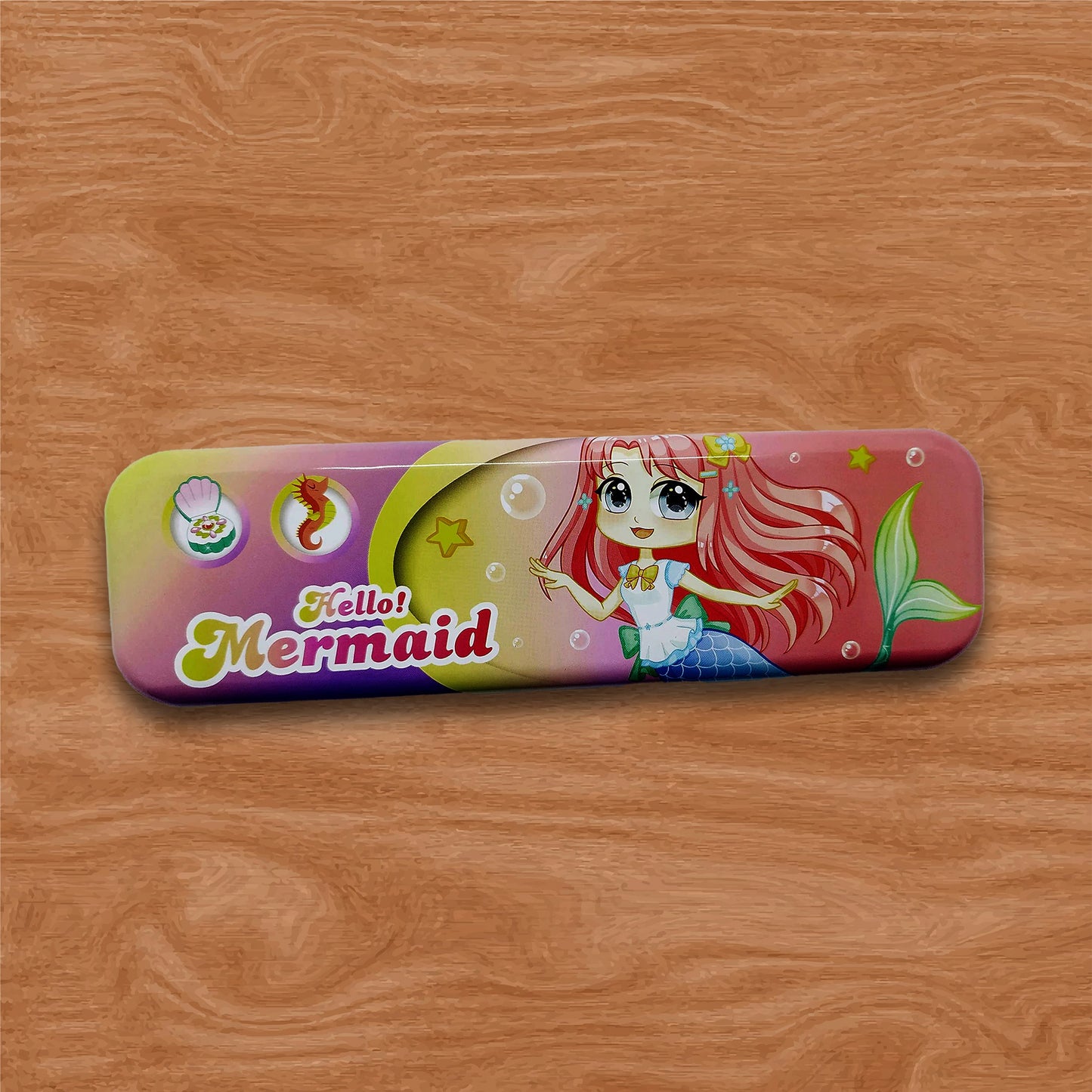 Theme based Bus Pencil Box, Metal Pencil Box