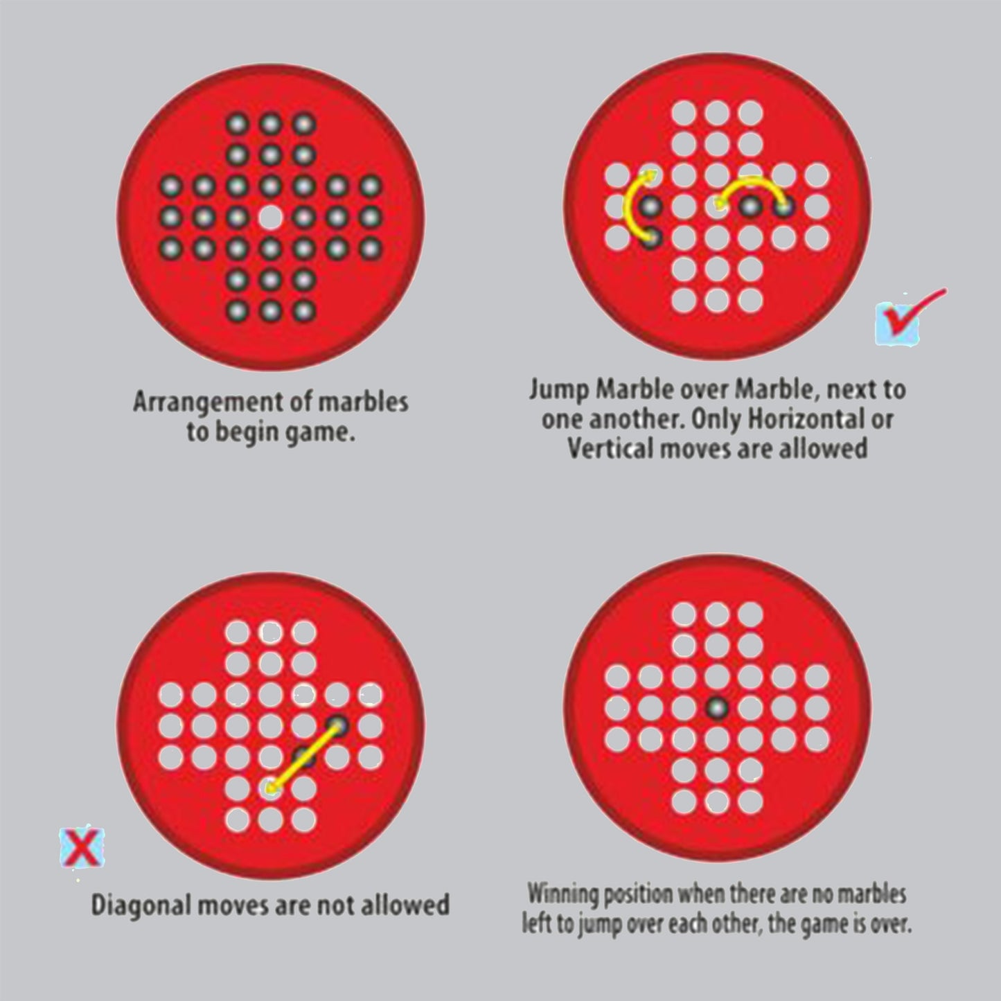 Min Qty:6 | Brainvita (Problem Solving Brain Games