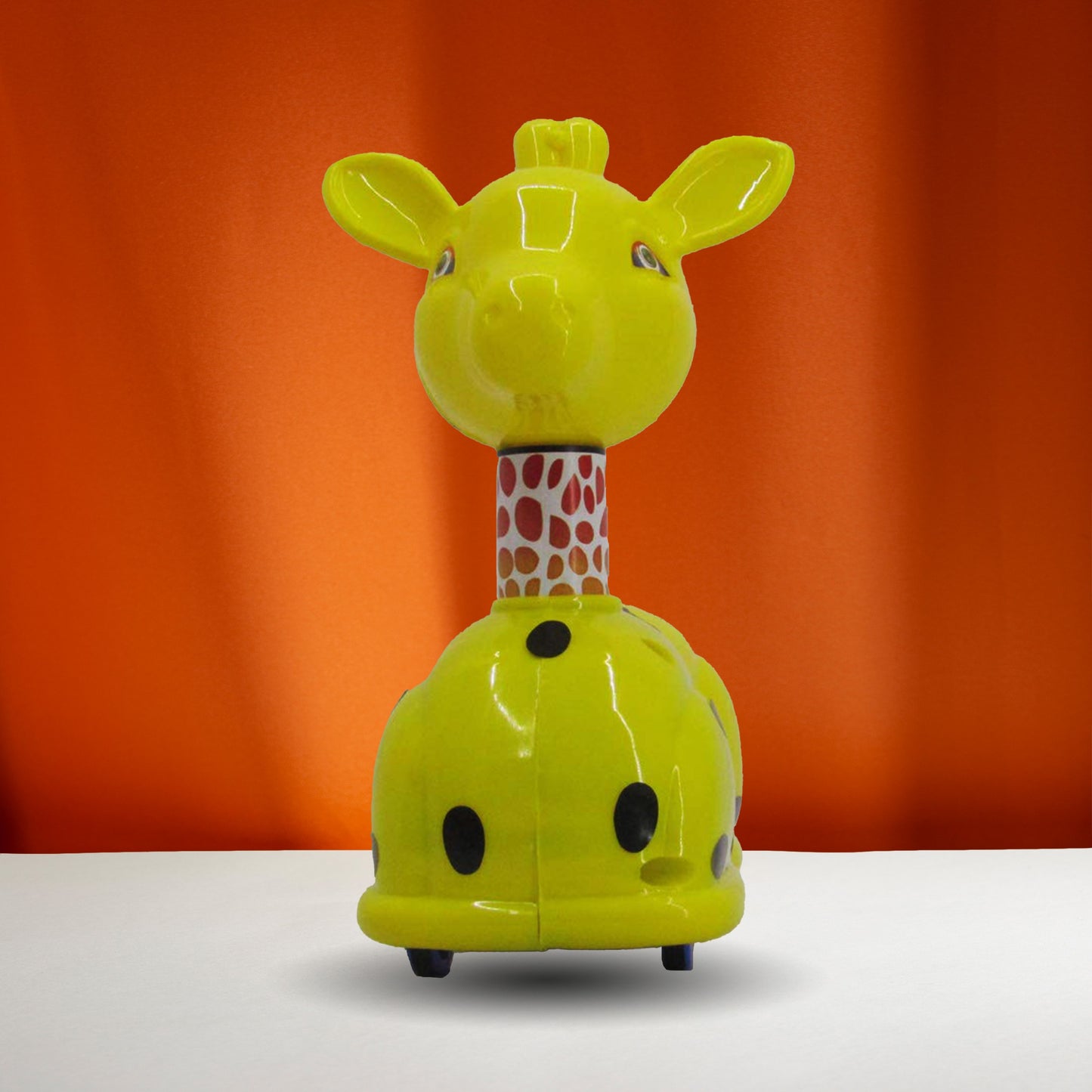 Yellow DEO Push and Go Giraffe Plastic Toy