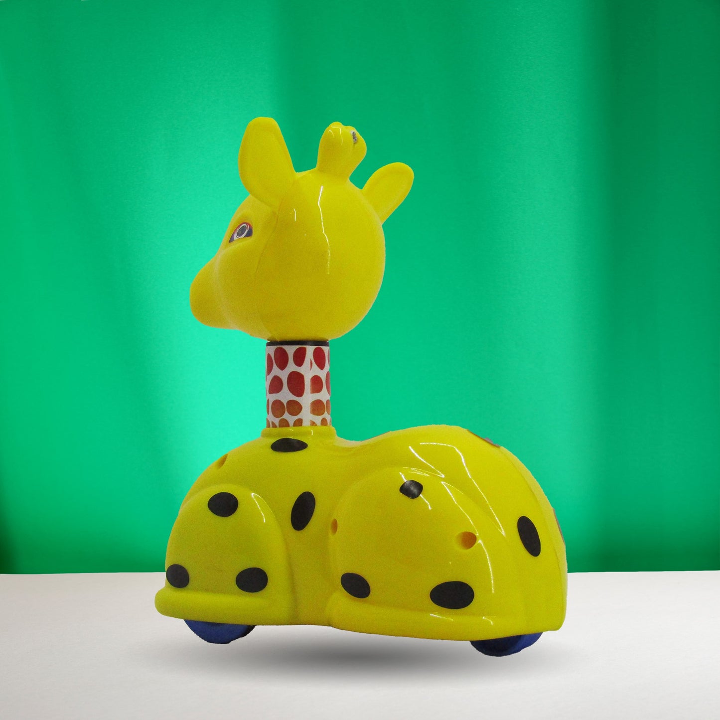 Yellow DEO Push and Go Giraffe Plastic Toy