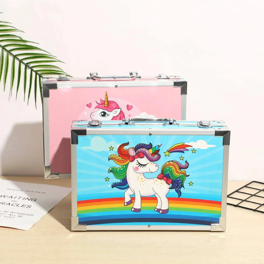 Unicorn Print Multicolor Art Drawing Set(145 psc art set)