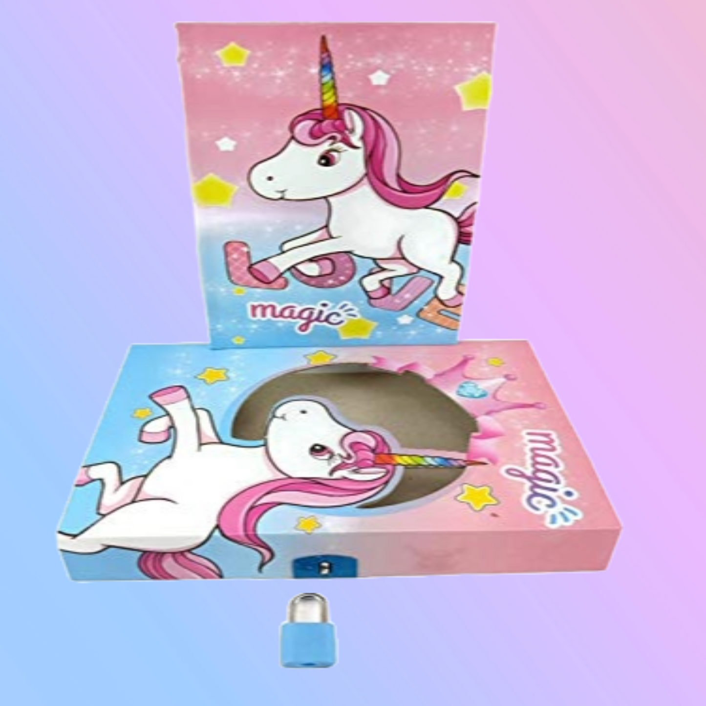 Min Qty:2 | Theme Based Lock Diary with Key