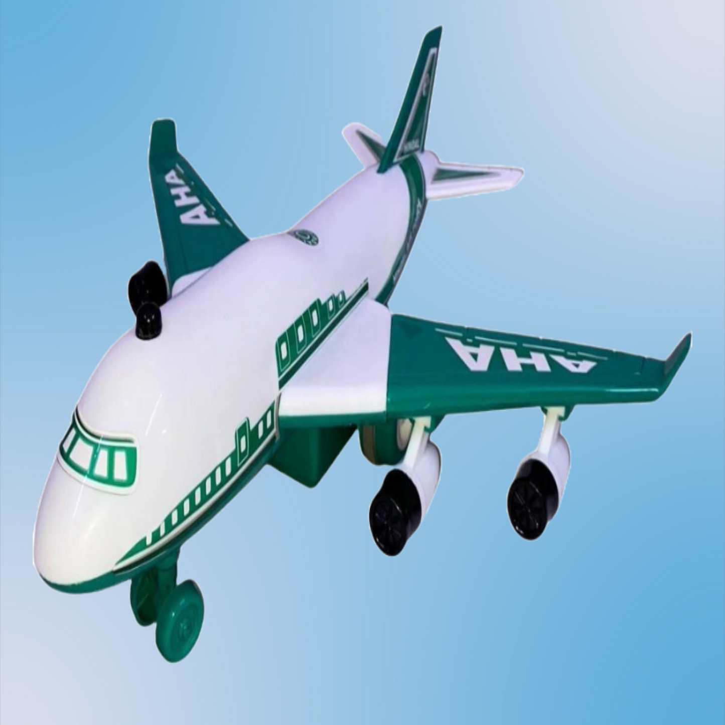 Aha Airplane | Pull Back Toy for Kids Friction Powered Toy