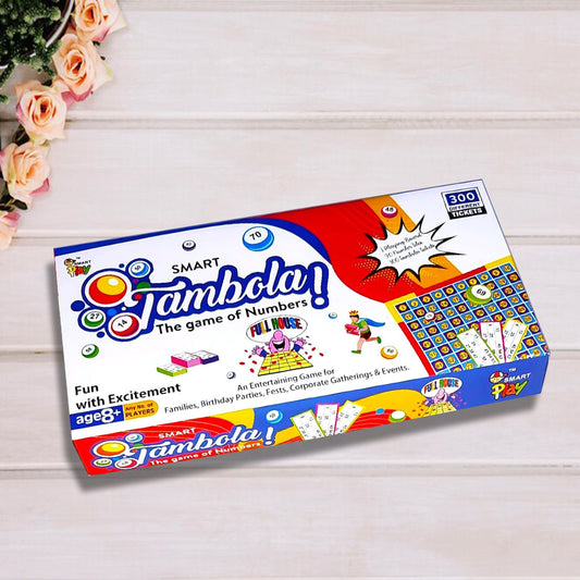 TAMBOLA Medium Smart Board Game with 300 Tickets Party