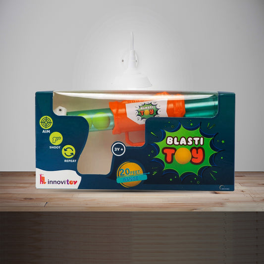 Blast Shooting Gun with 5 Foam Balls Toy