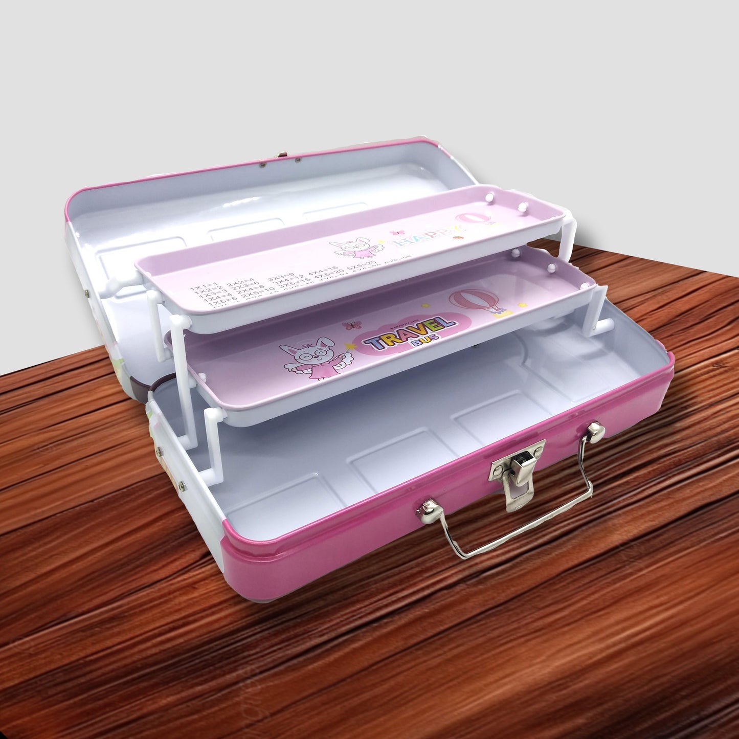 Bus Geometry Box with Three Compartments