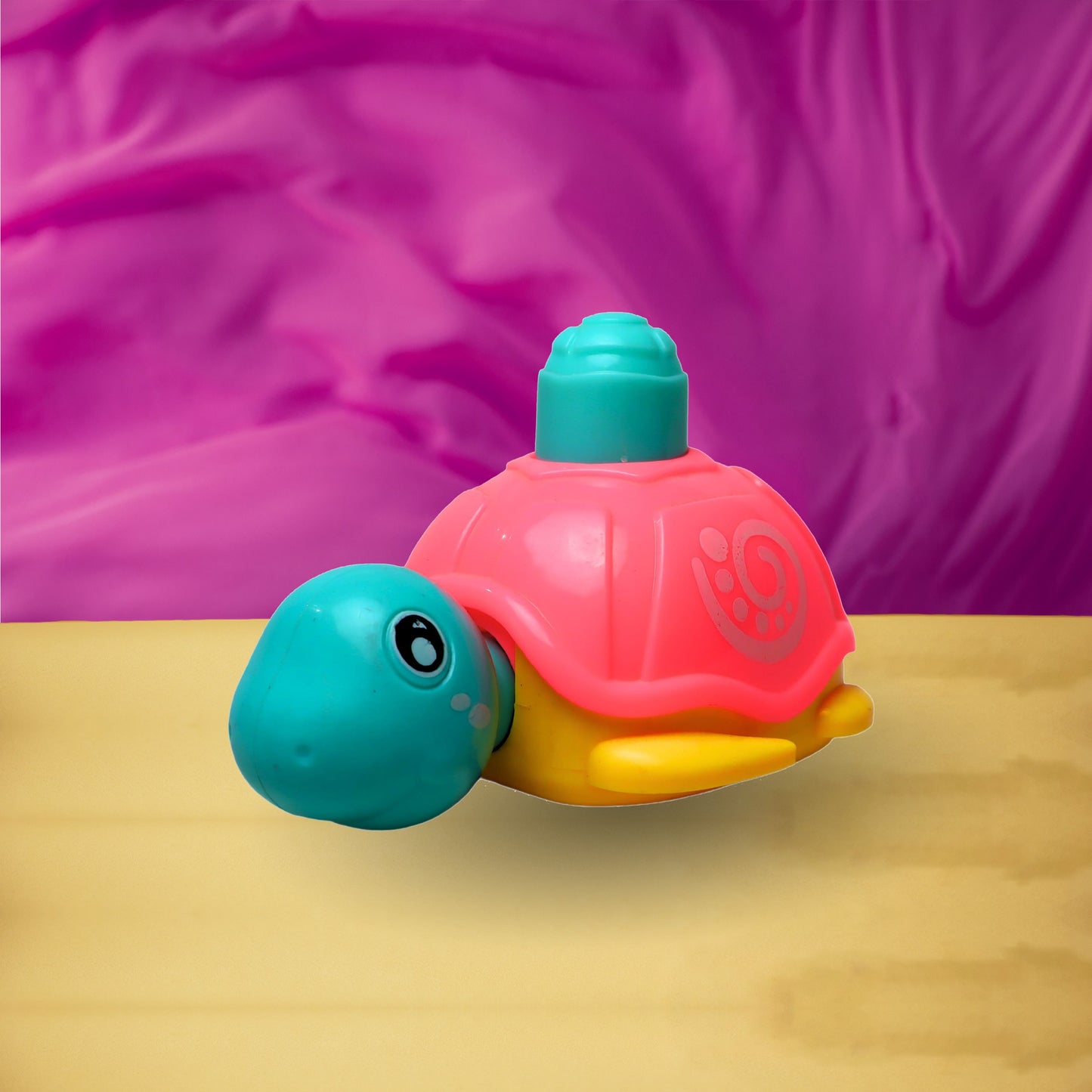 Push and Go Turtle, Free Wheel Toy