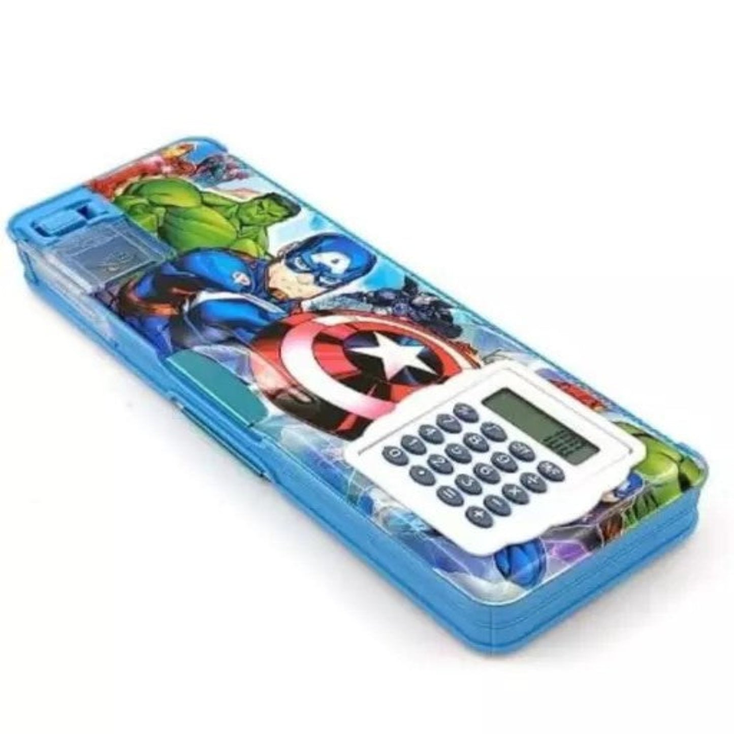 Min Qty:3 | Calculator Geometry (Pencil Box with calculator)