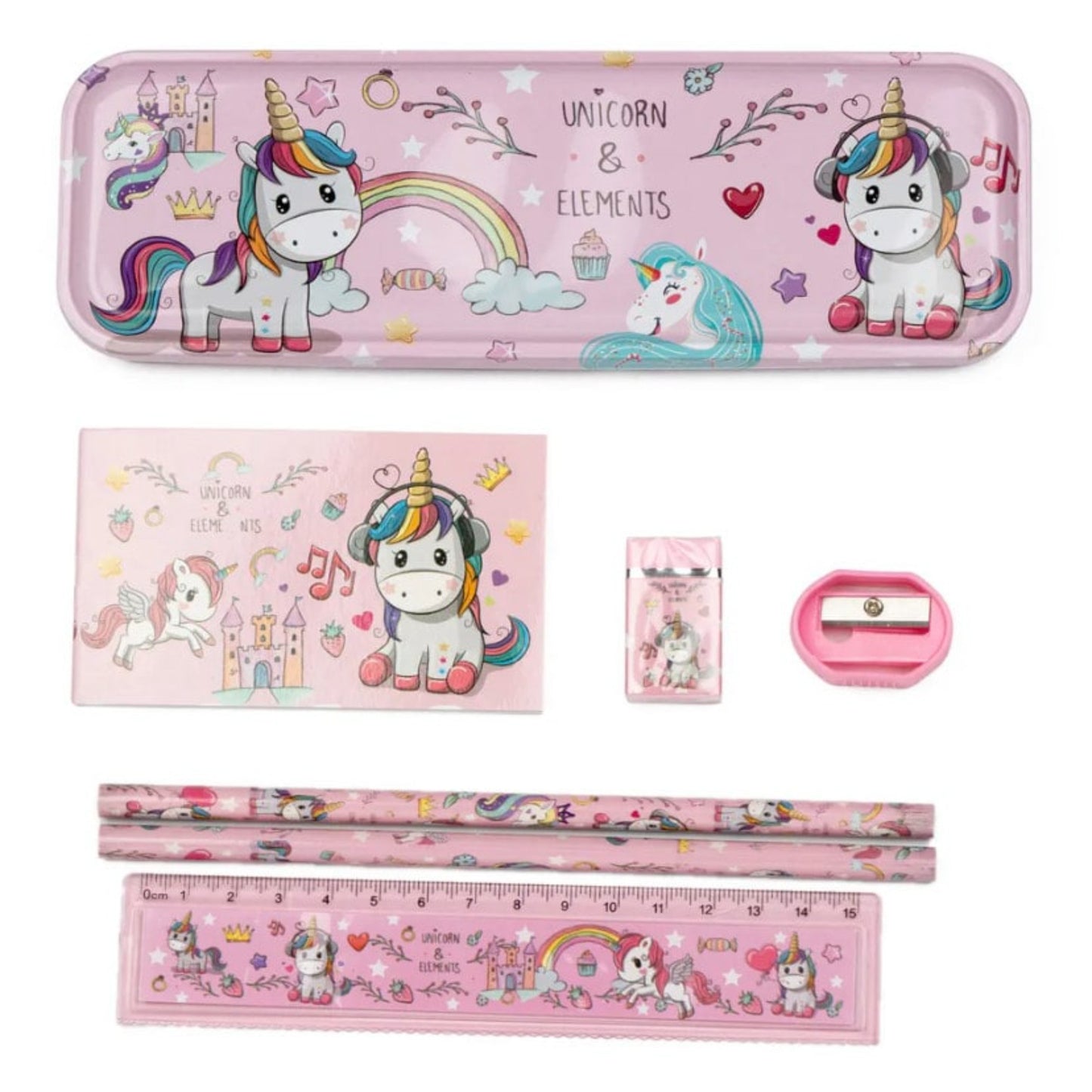 Min Qty:4 | Stationary 5pc Set-506,Theme based Stationary Kit