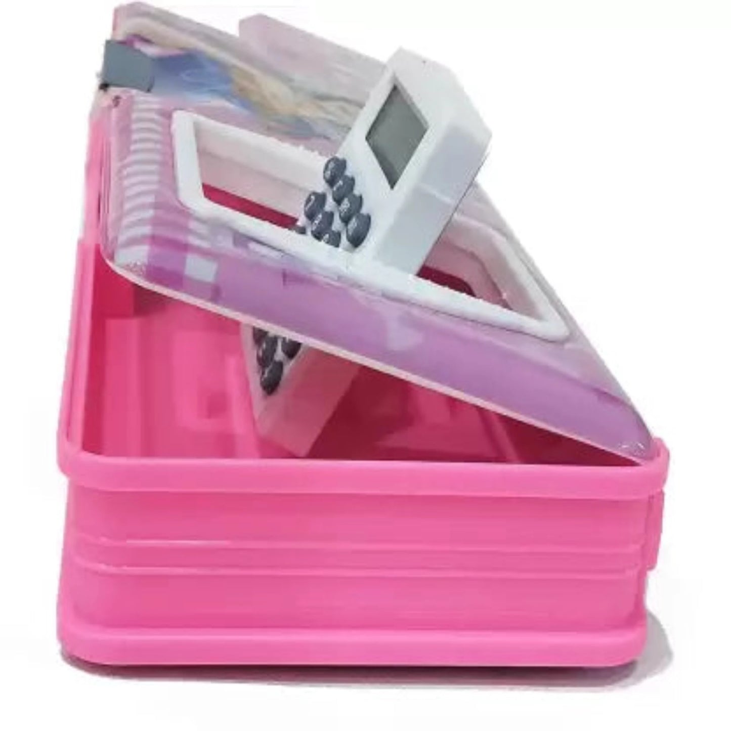Min Qty:3 | Calculator Geometry (Pencil Box with calculator)